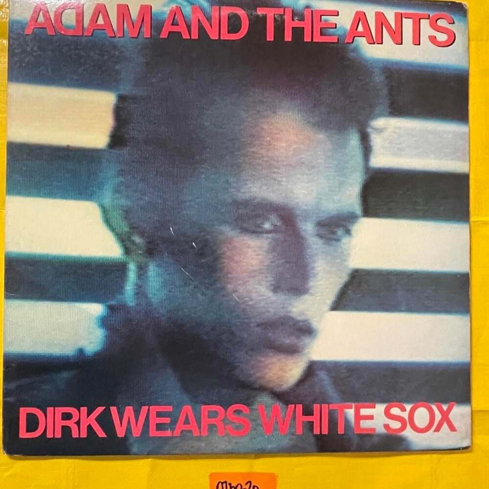 Adam and the Ants Dirk Wears White Sox 1980 Vinyl Record